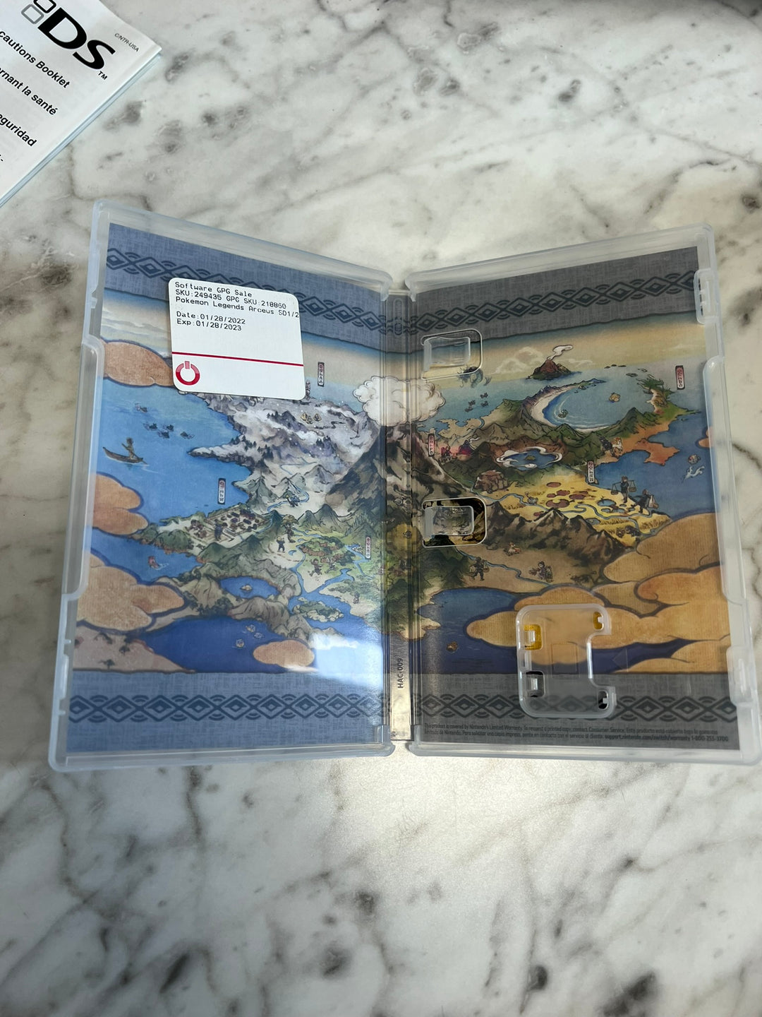 Pokemon Legends Arceus Nintendo Switch EMPTY CASE ONLY NO GAME   CO11426