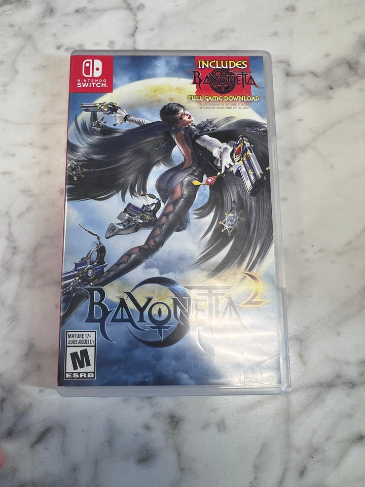 Bayonetta 2 Nintendo Switch CASE ONLY NO GAME   CO11426