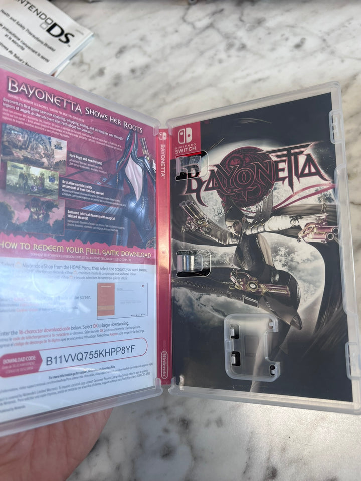 Bayonetta 2 Nintendo Switch CASE ONLY NO GAME   CO11426