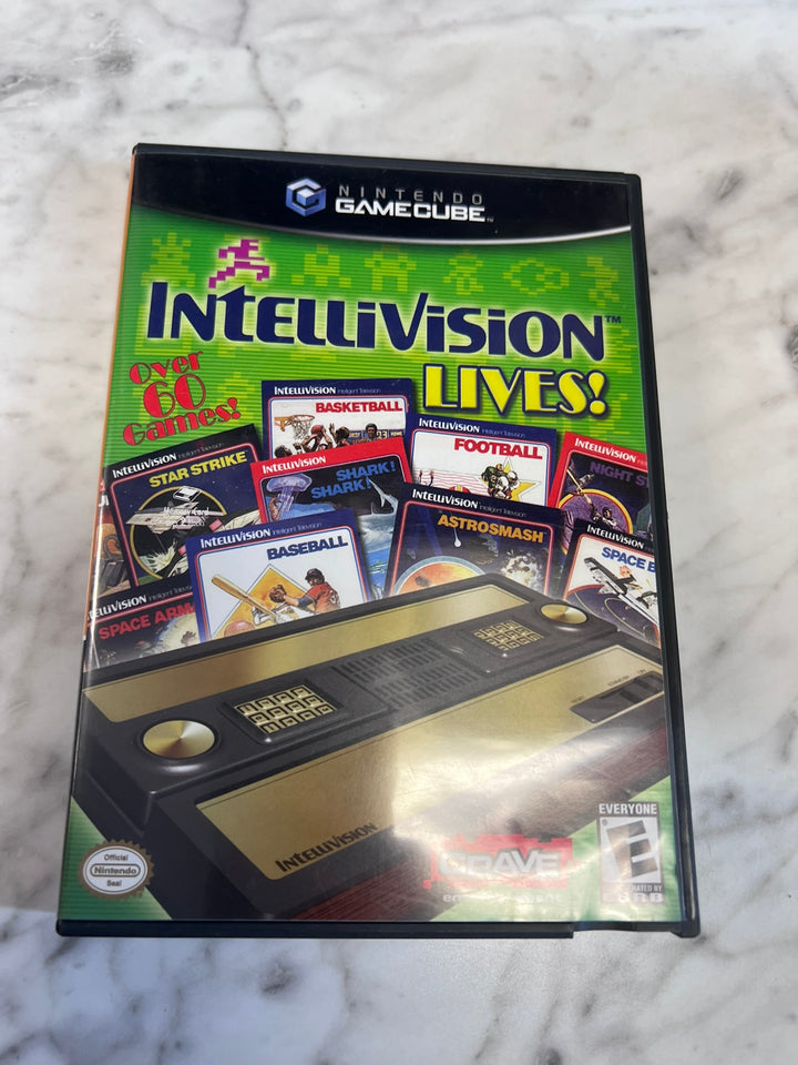 Intellivision Lives! Nintendo Gamecube CASE AND MANUAL ONLY NO GAME   CO11426