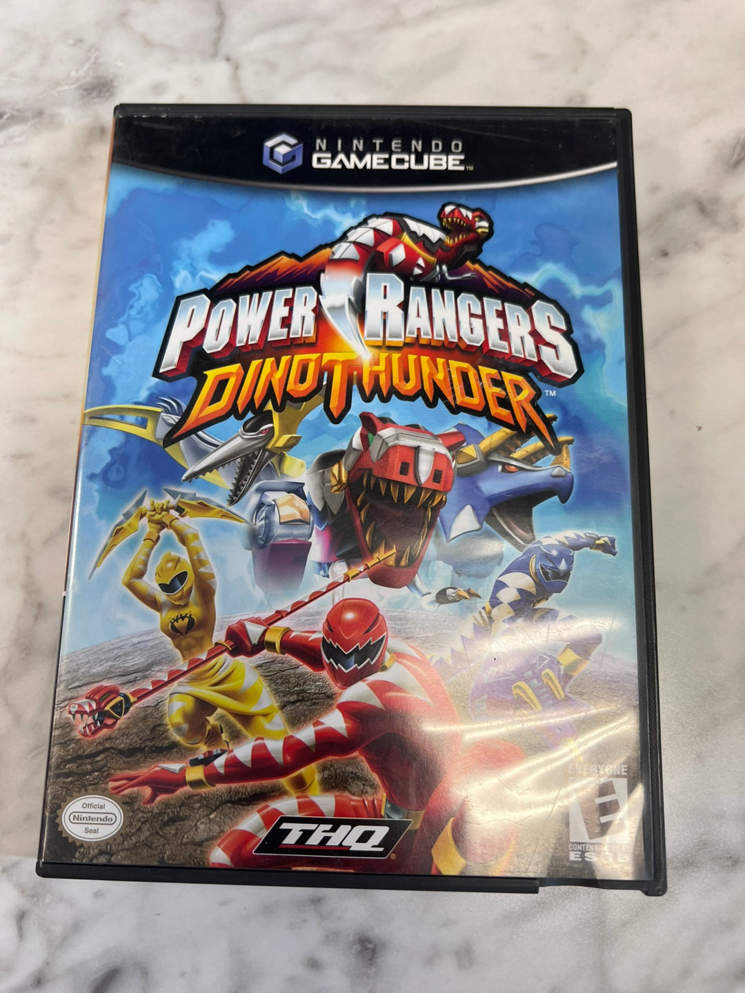 Power Rangers Dino Thunder Nintendo Gamecube CASE ONLY NO GAME   CO11426