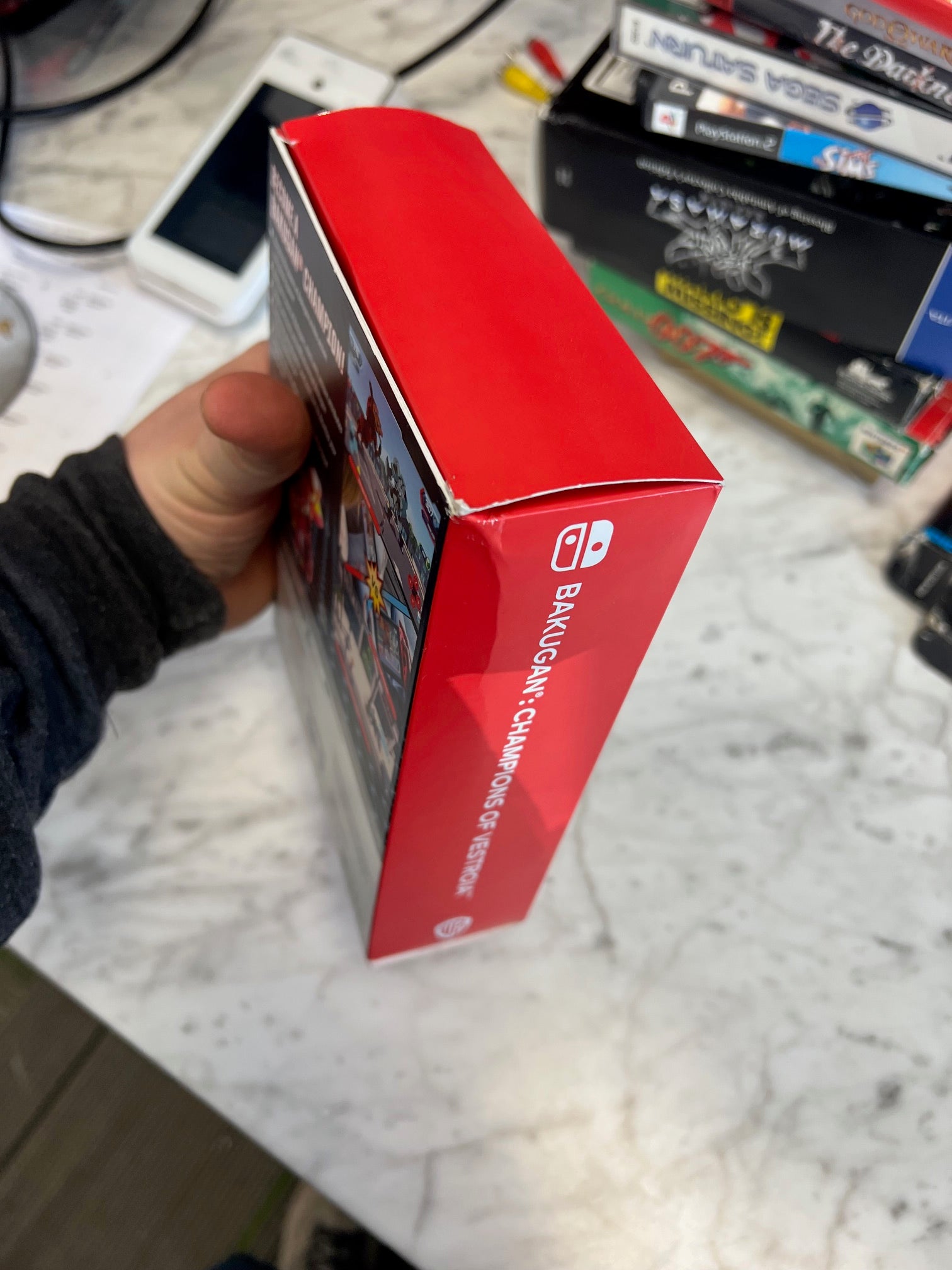 Bakugan Champions of Vestroia Nintendo Switch EMPTY BIG BOX ONLY