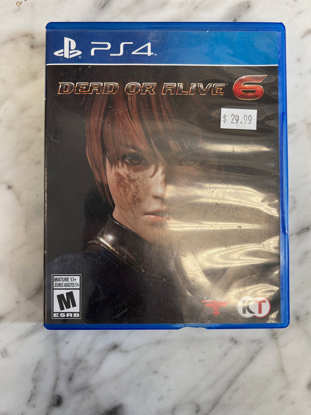 Dead or Alive 6 for Playstation 4 PS4 CASE ONLY CO121224