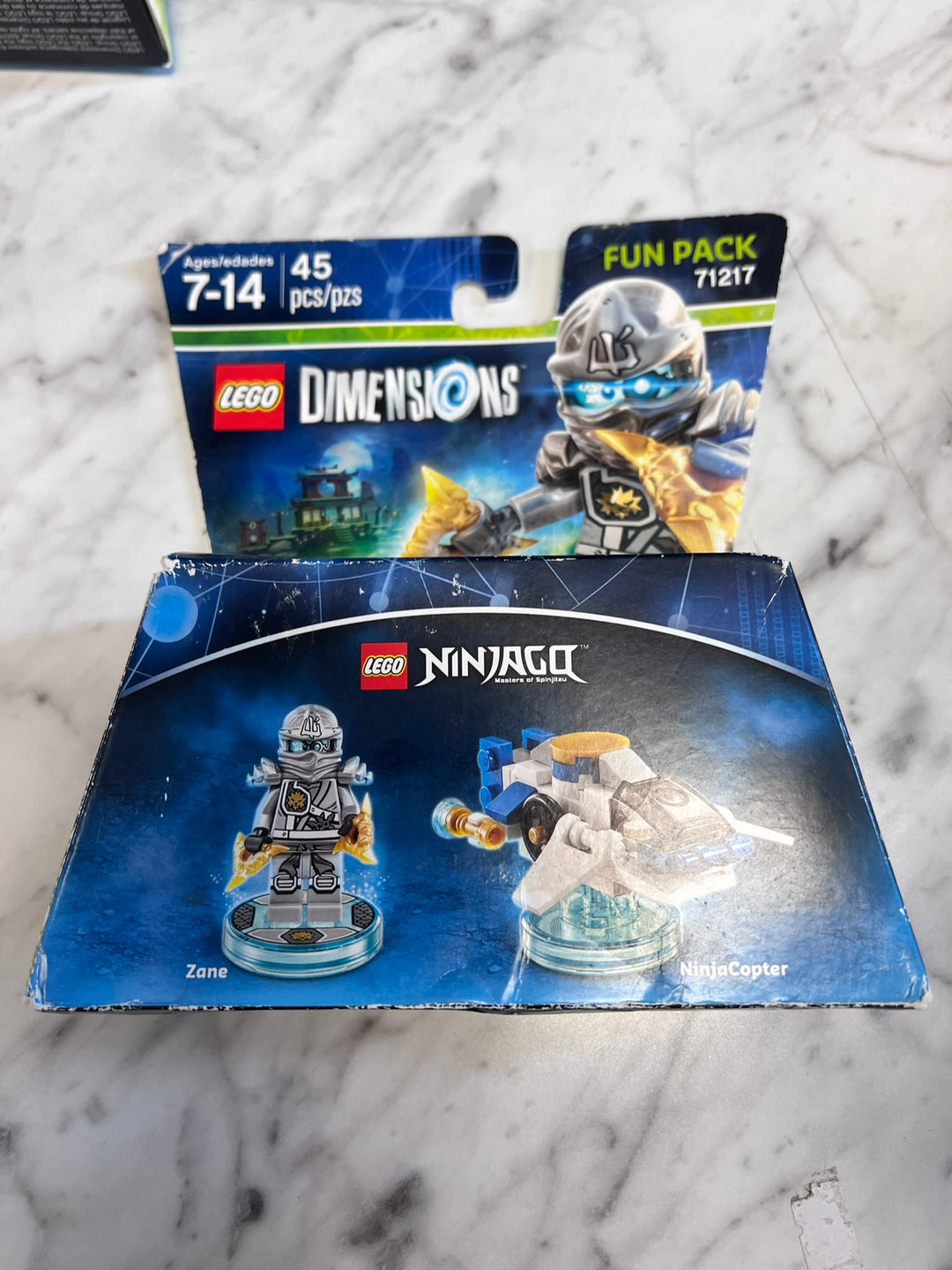 New LEGO Dimensions Fun Pack 71217 Ninjago Zane & NinjaCopter  NA11326