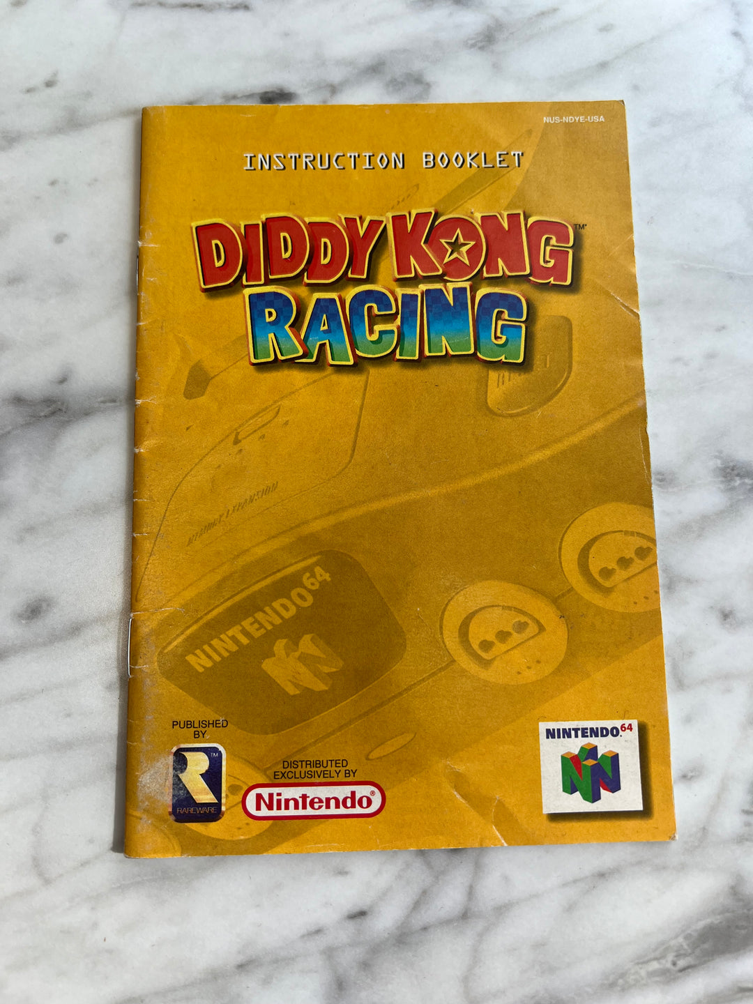 Diddy Kong Racing for Nintendo 64 N64 Manual ONLY No Game    MP91124