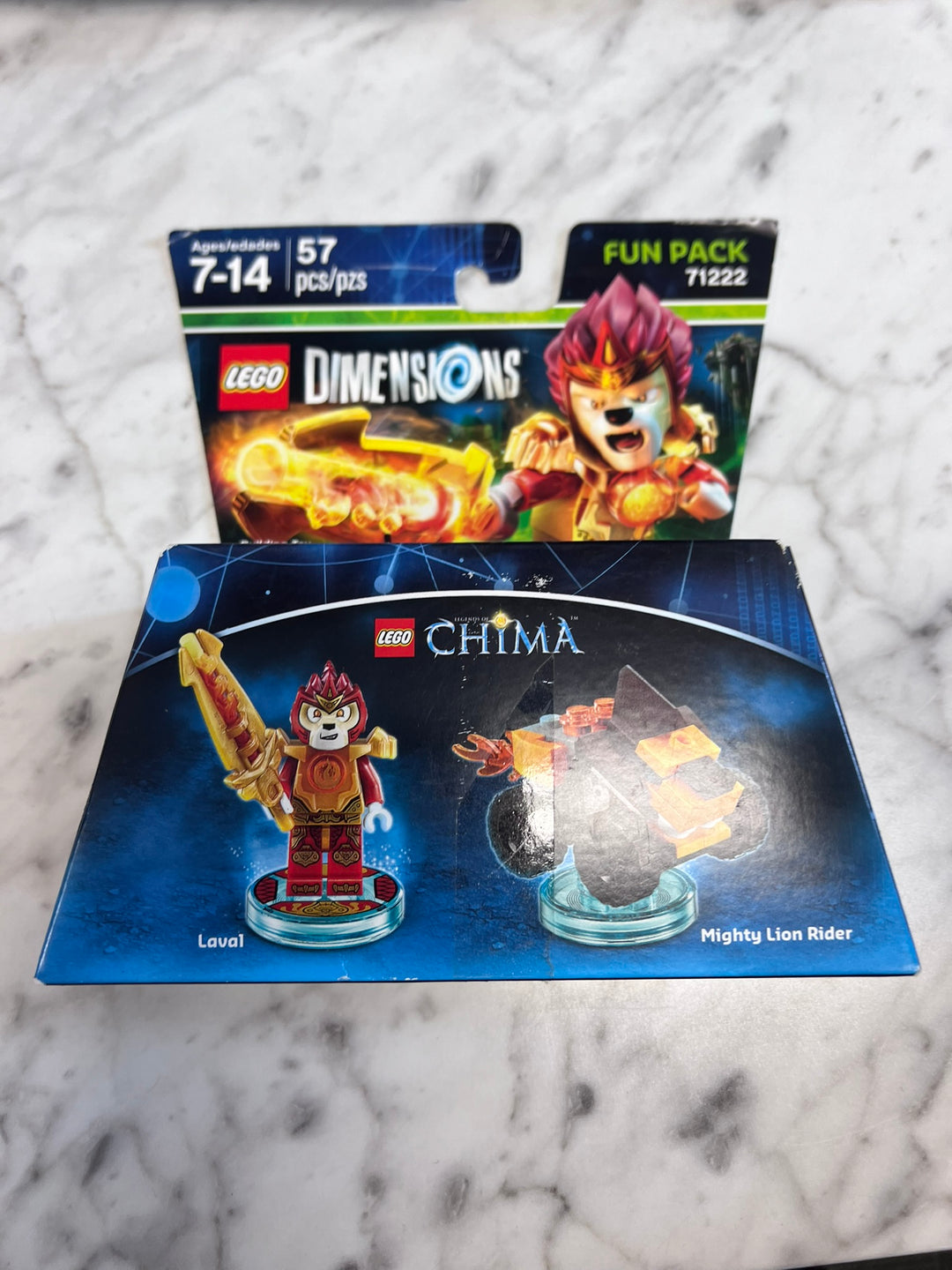 Lego Dimensions Chima Laval Fun Pack 71222 57 Piece Set  NA11326
