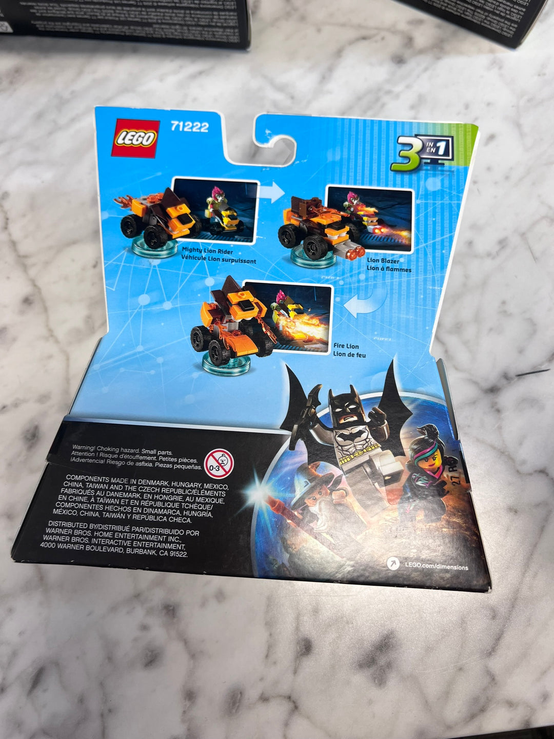 Lego Dimensions Chima Laval Fun Pack 71222 57 Piece Set  NA11326