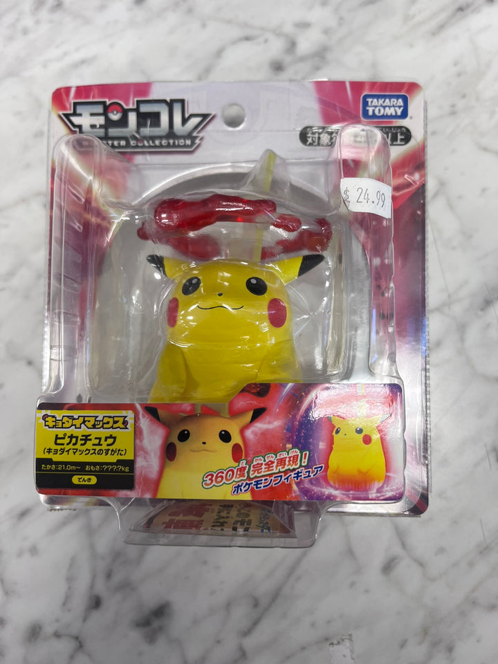 Pokemon Pikachu Gigantamax Form Takara Tomy Collectible Toy Figure figurine NT11326