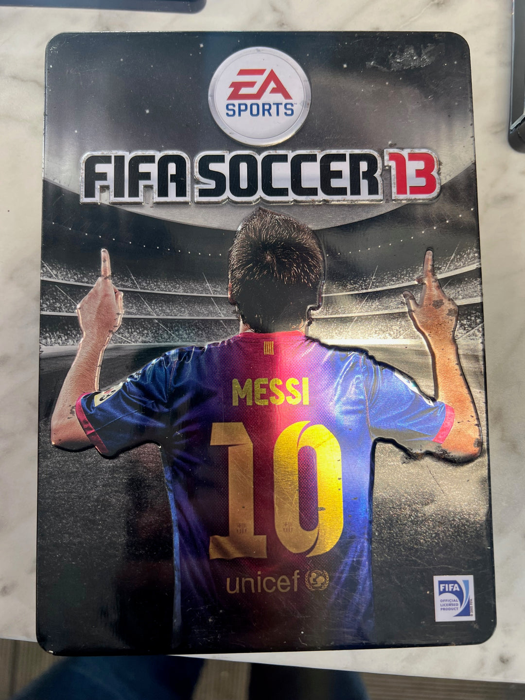 FIFA Soccer 13 Steelbook Case Only, no game    SB121224