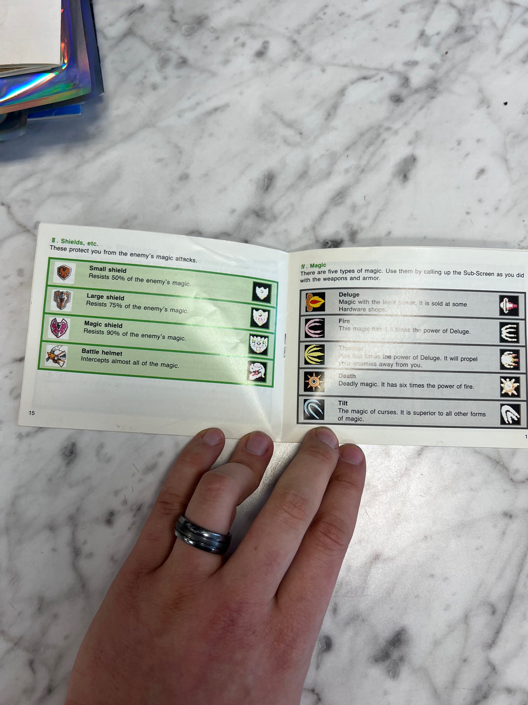 Faxanadu Nintendo NES MANUAL ONLY  MO92425