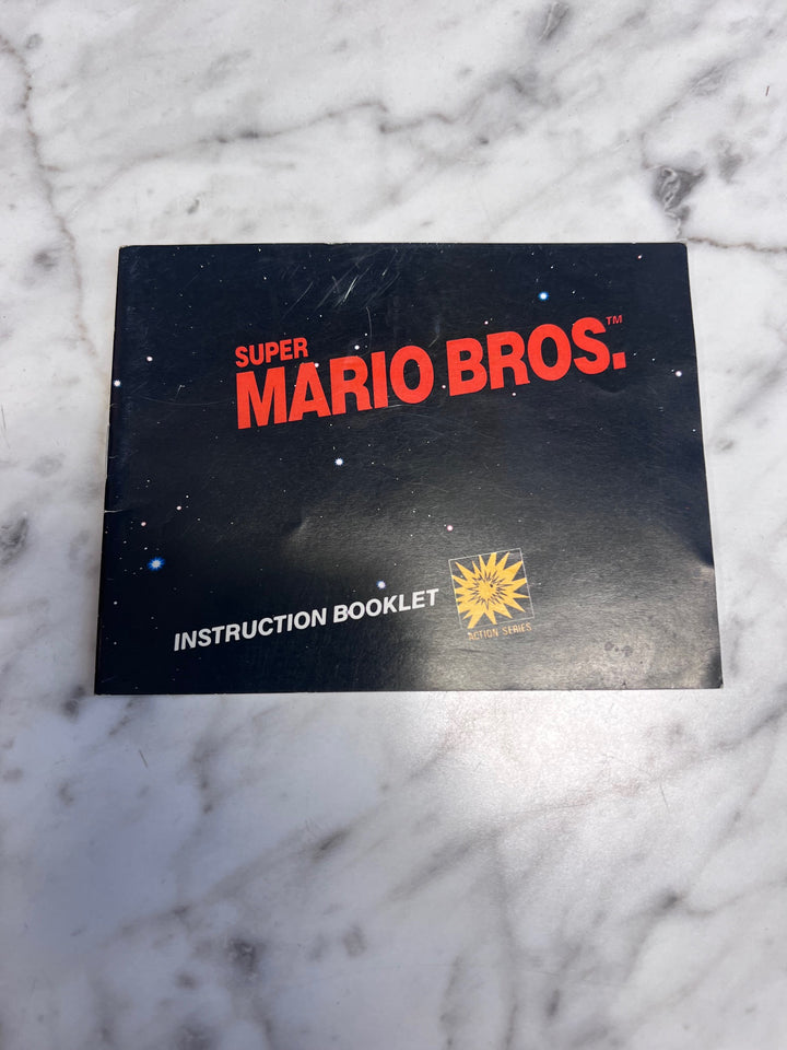 Super Mario Bros Nintendo NES MANUAL ONLY  MO92425