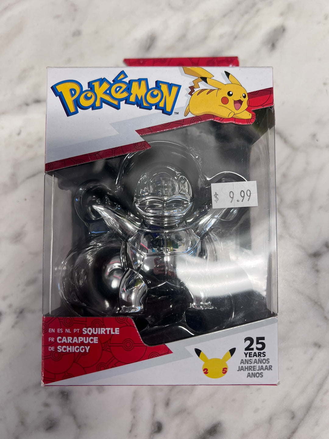 Jazwares Pokemon 25th Anniversary Series 1 Figure Set - Squirtle NT11326