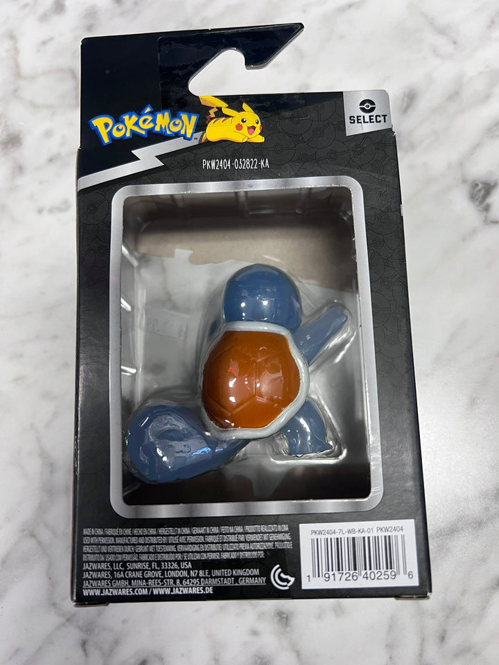 NIB Pokemon Select Series 1 Translucent Squirtle Action Figure Toy 3" NT11326