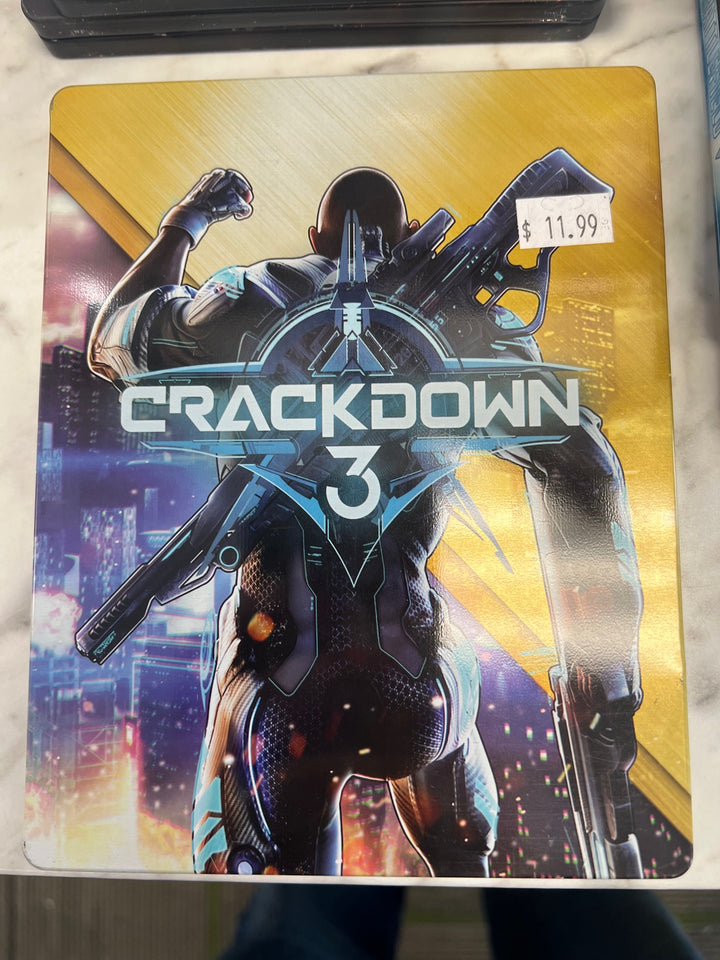 Crackdown 3 Xbox One Steelbook Case Only, no game    SB121224