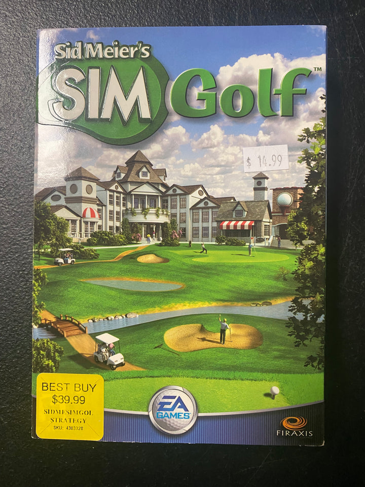 Sid Meier's SimGolf - PC PC10/30/25
