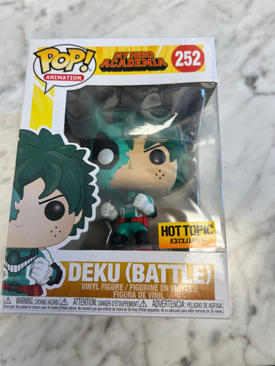 Funko Pop! Vinyl: My Hero Academia - Deku (Battle) - Hot Topic (HT) (Exclusive)