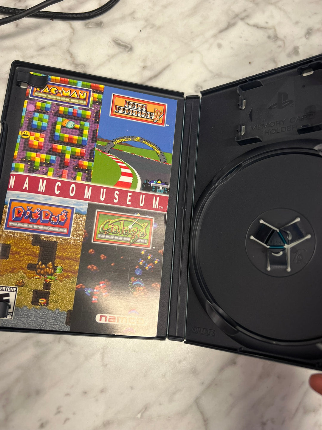 Namco Museum PS2 Playstation 2 Case and Manual ONLY CO11326