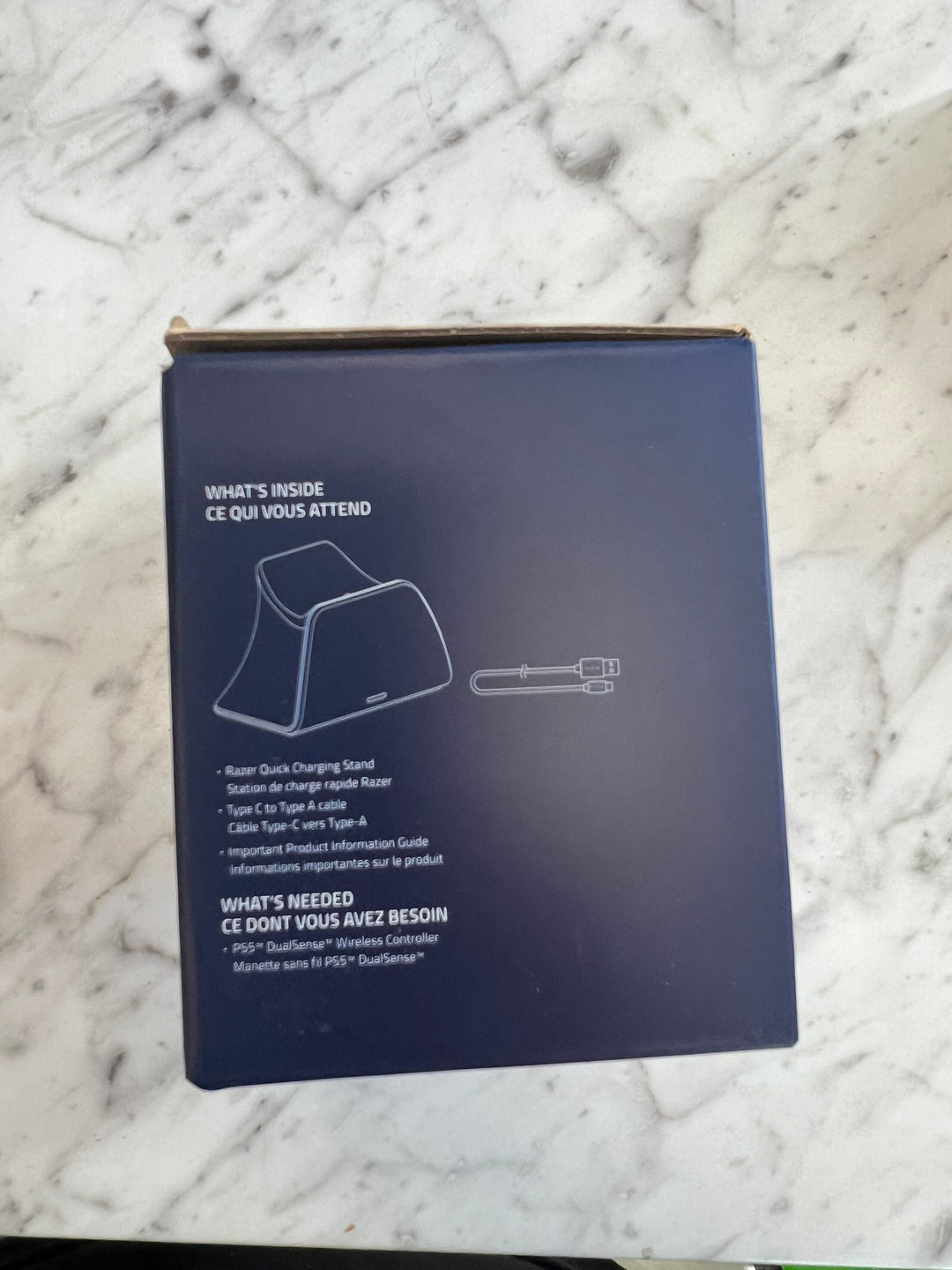 Razer Quick Charging Stand for PS5 Playstation 5 Dual Sense Controller Red  ACC91124