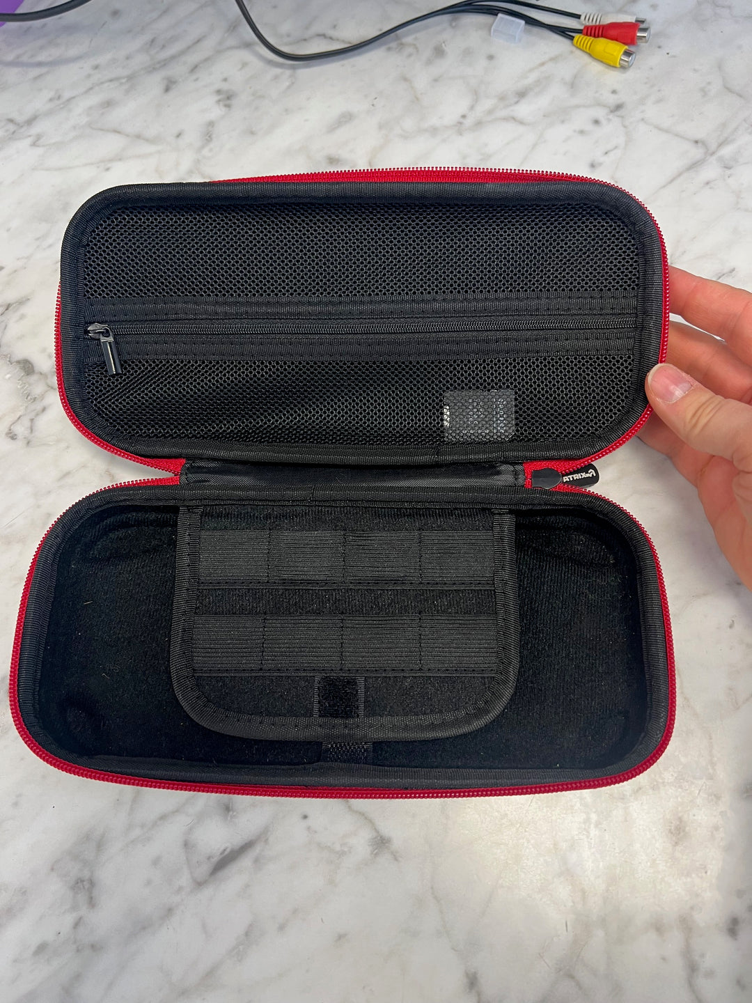 Atrix Red and Black Travel Case for Nintendo Switch (Original)  A63025