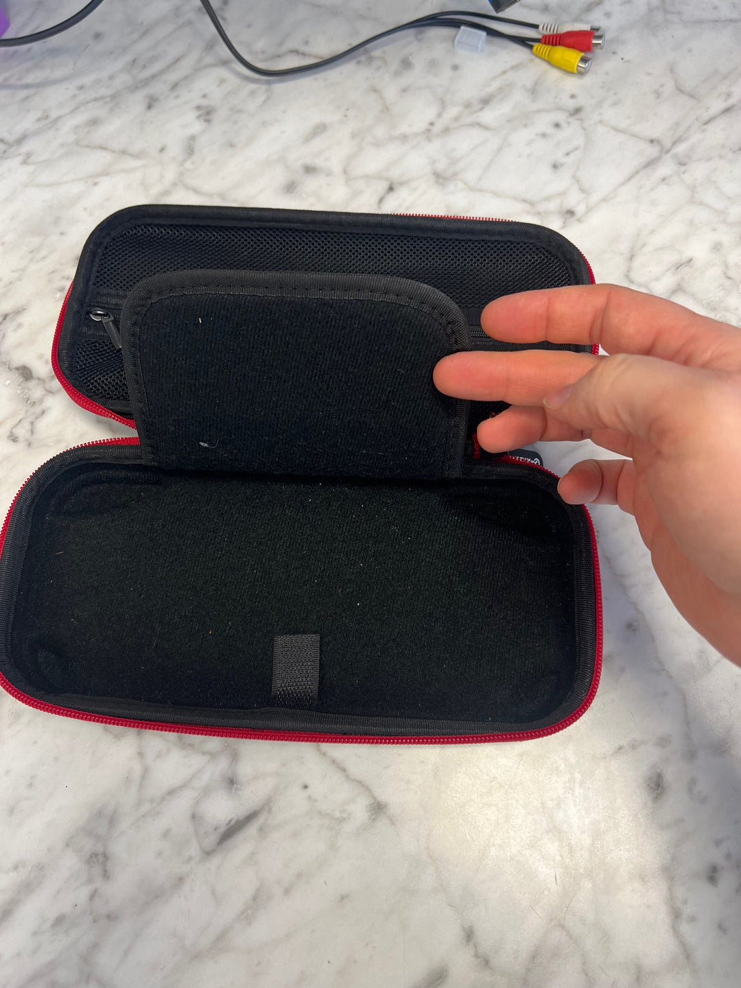 Atrix Red and Black Travel Case for Nintendo Switch (Original)  A63025