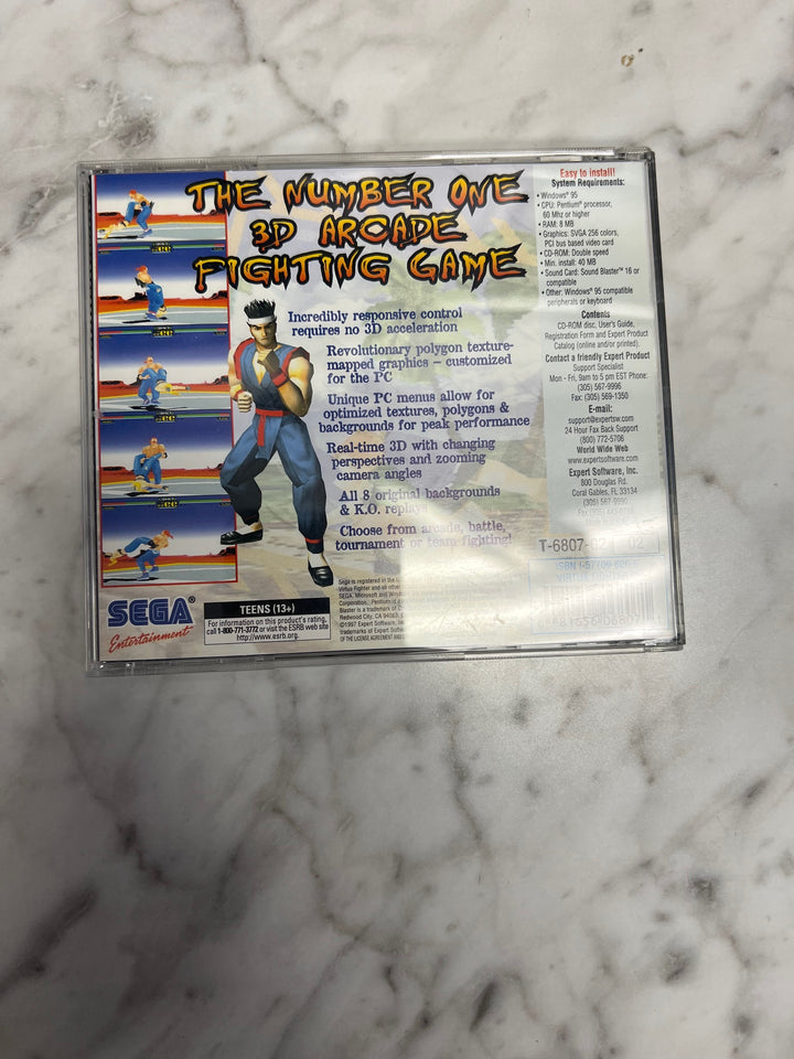 Sega Virtua Fighter PC Game in Jewel Case  U121224