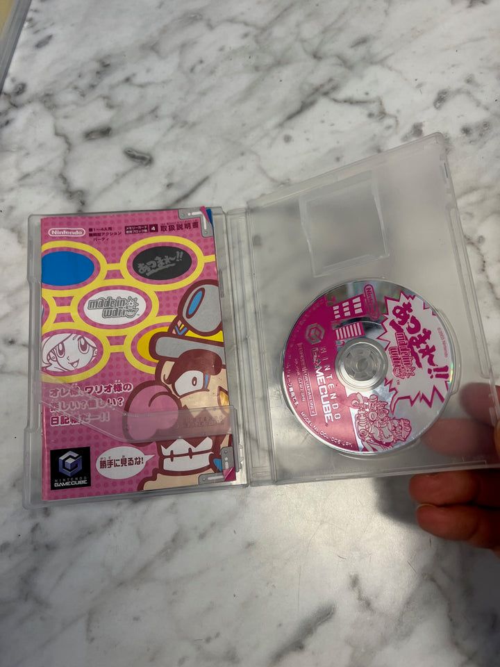 Japanese Made in Wario Nintendo GameCube Japan Import IMP63025