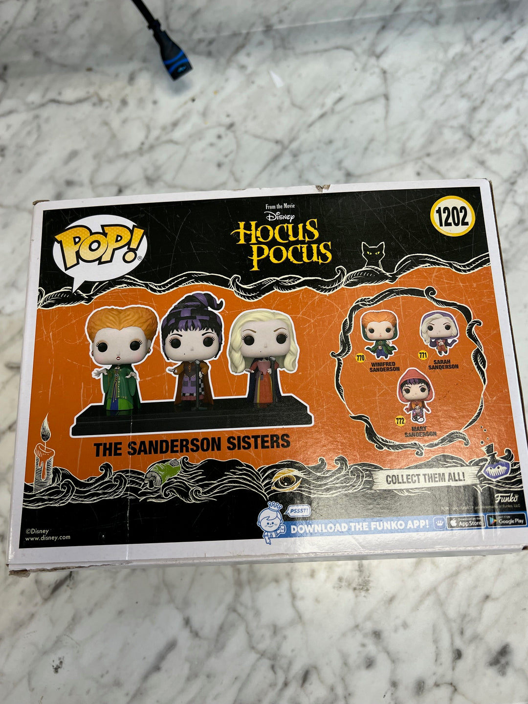 Funko Pop 3 Pack The Sanderson Sisters Hocus Pocus 1202 U4425