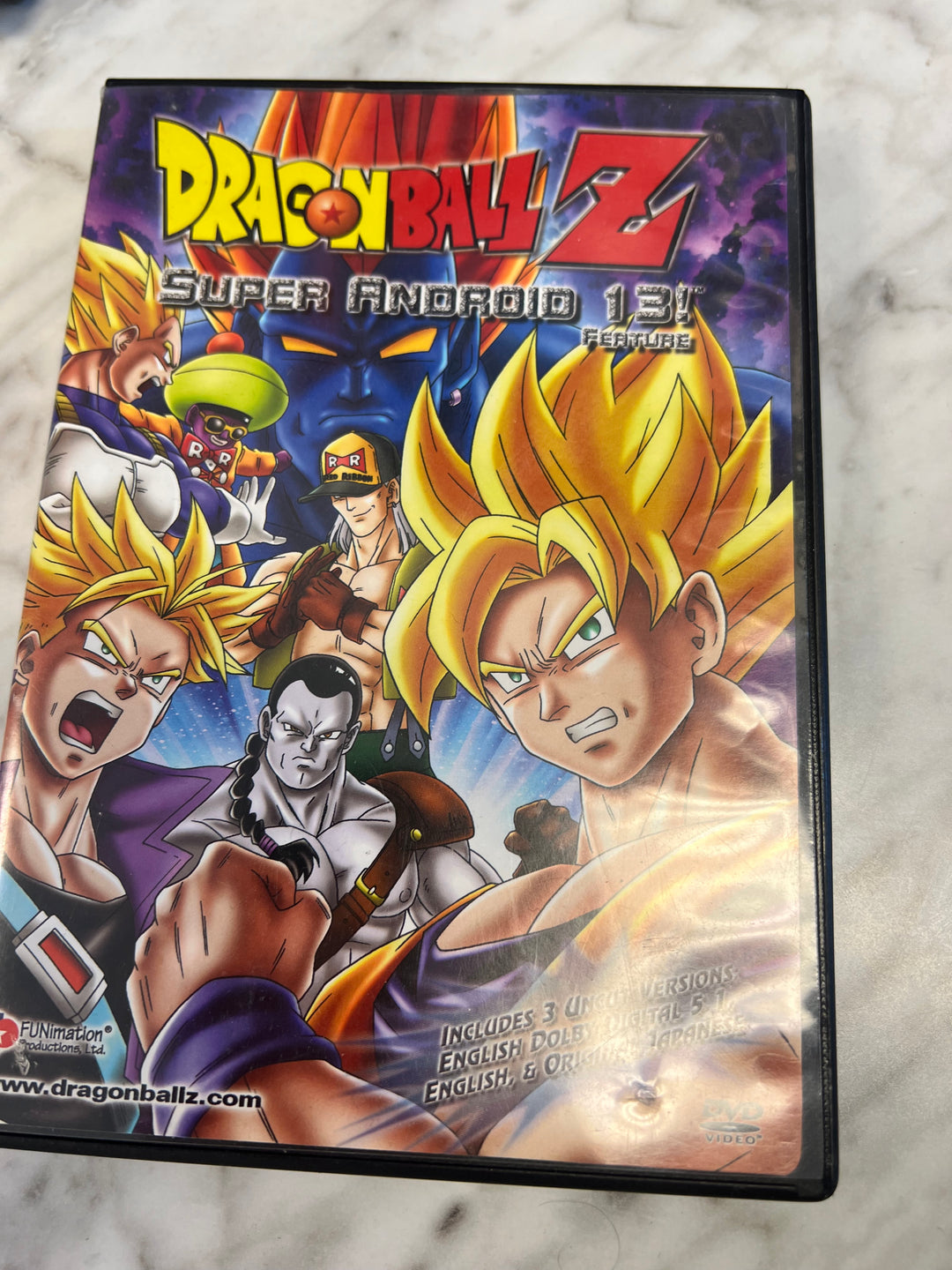 Dragon Ball Z: The Movie - Super Android 13 (DVD, 2003) Anime DU62524