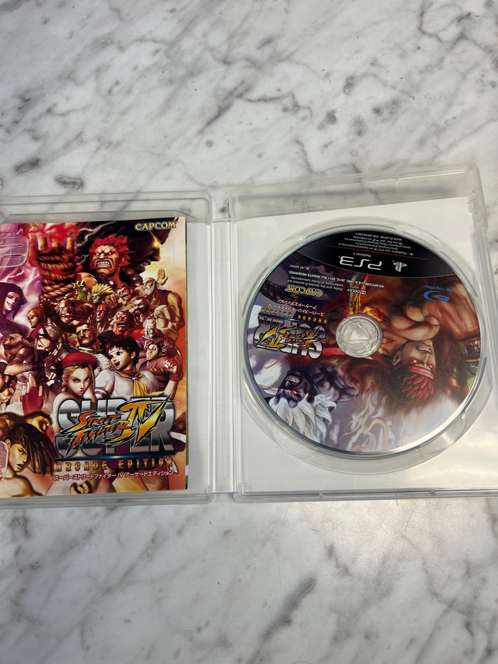 Sony Playstation 3 PS3 Game - Super Street Fighter IV Arcade Edition Japan Import IMP63025