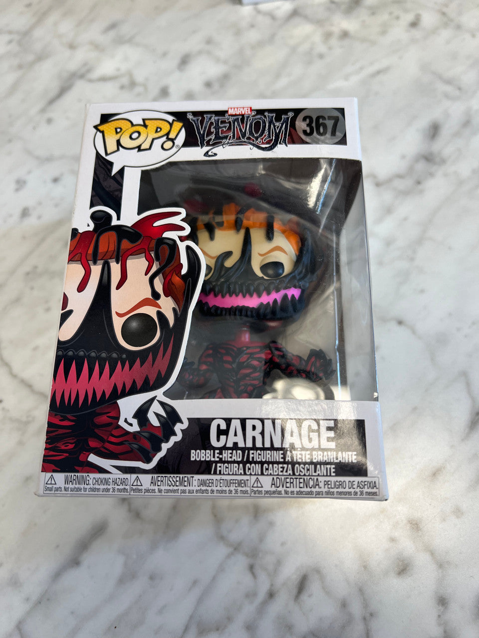 Funko Pop! Vinyl: Marvel - Carnage (with Cletus Kasady) #367