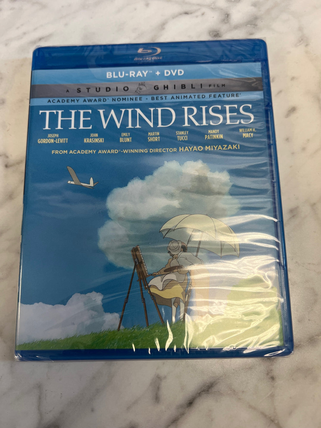 The Wind Rises [Blu-ray + DVD] NEW NW91224