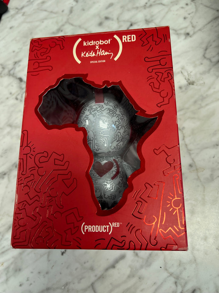 RED Collection - 7" Kidrobot Mascot - Bot - Vinyl USED U4425