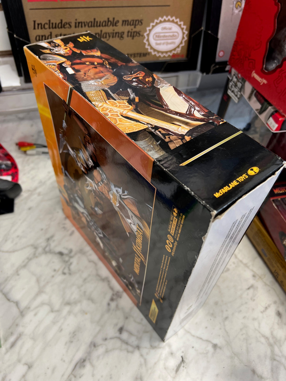 McFarlane Toys Mortal Kombat 11 2 Pack Sub Zero vs Shao Kahn 7” Figures U4425