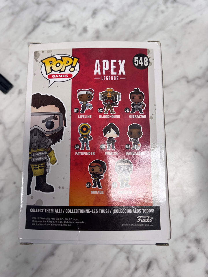 Funko Pop! Caustic #548 Apex Legends Worn Box FP92425
