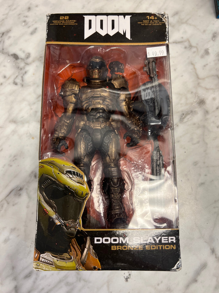 McFarlane Toys Doom Slayer Bronze Edition 7" Action Figure Unopened U4425