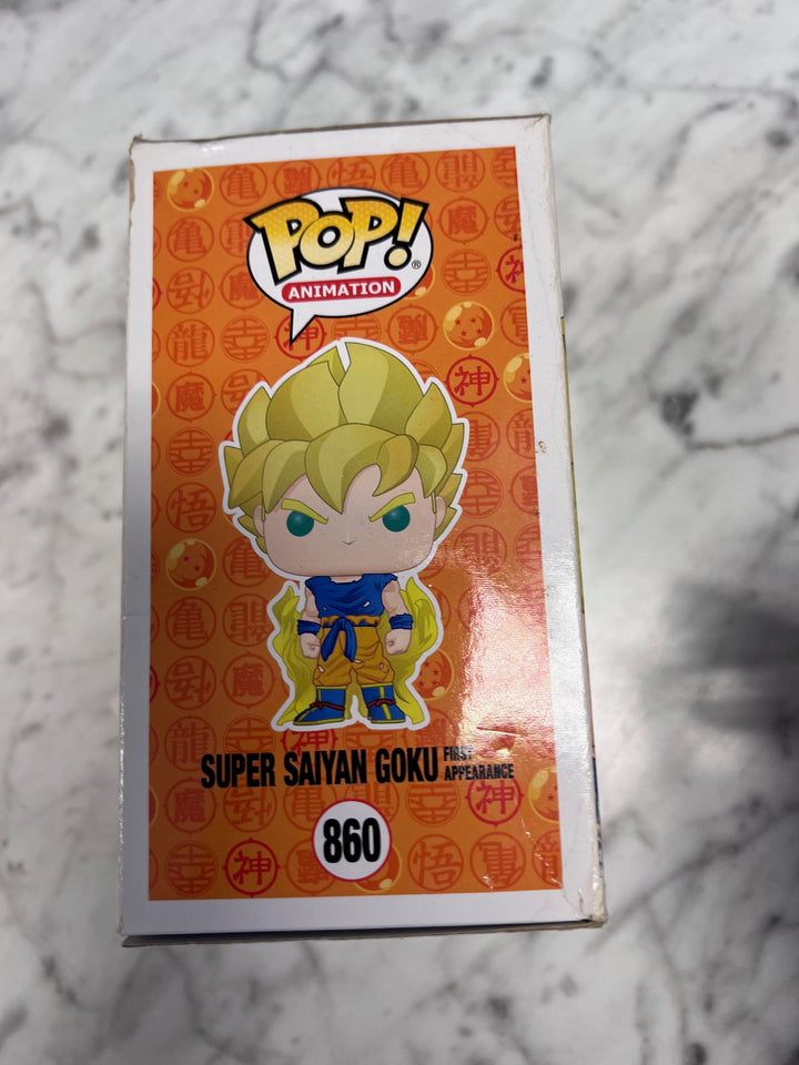 Funko Pop! Super Saiyan Goku First Appearance #860 Worn Box FP92425