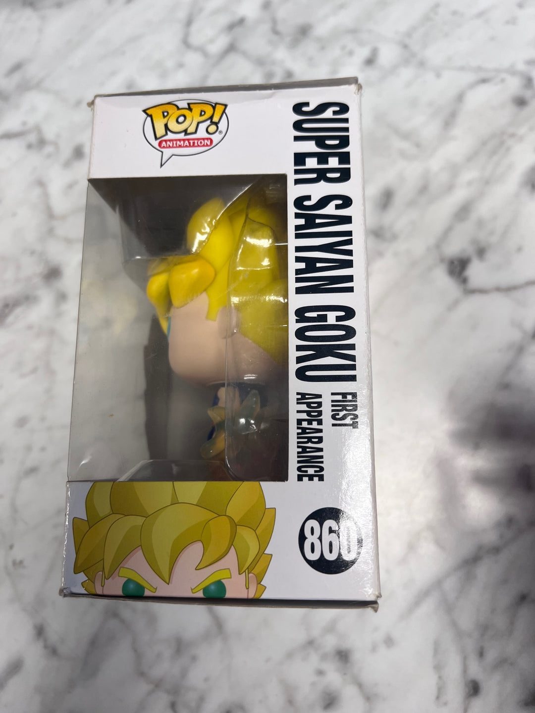 Funko Pop! Super Saiyan Goku First Appearance #860 Worn Box FP92425