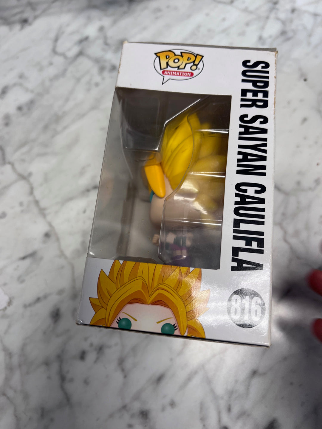 Funko Pop! Super Saiyan Caulifla #816 Dragon Ball Super Rough Box FP92425