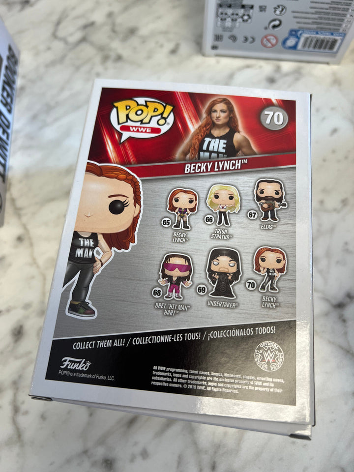 Funko POP! WWE Becky Lynch #70 The Man Figure Amazon Exclusive