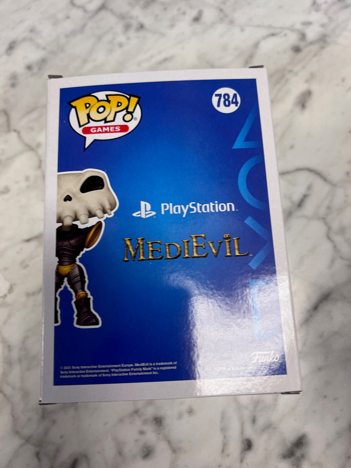 Funko Pop! Sir Daniel Fortesque #784 Medievil Playstation Gamestop Exclusive FP92425
