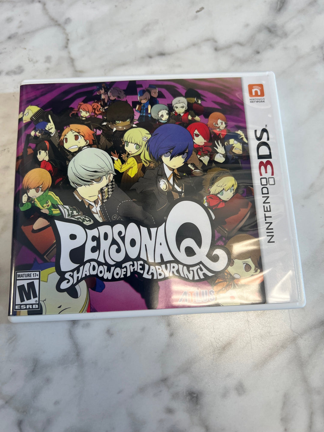 PersonaQ Persona Q Shadow of the Labyrinth 3DS CASE ONLY NO GAME CO91224