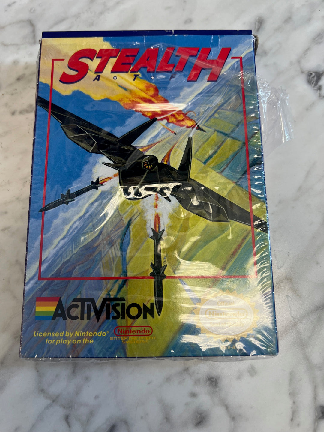 Stealth ATF NES Nintendo Entertainment System BOX ONLY NO GAME CO91224