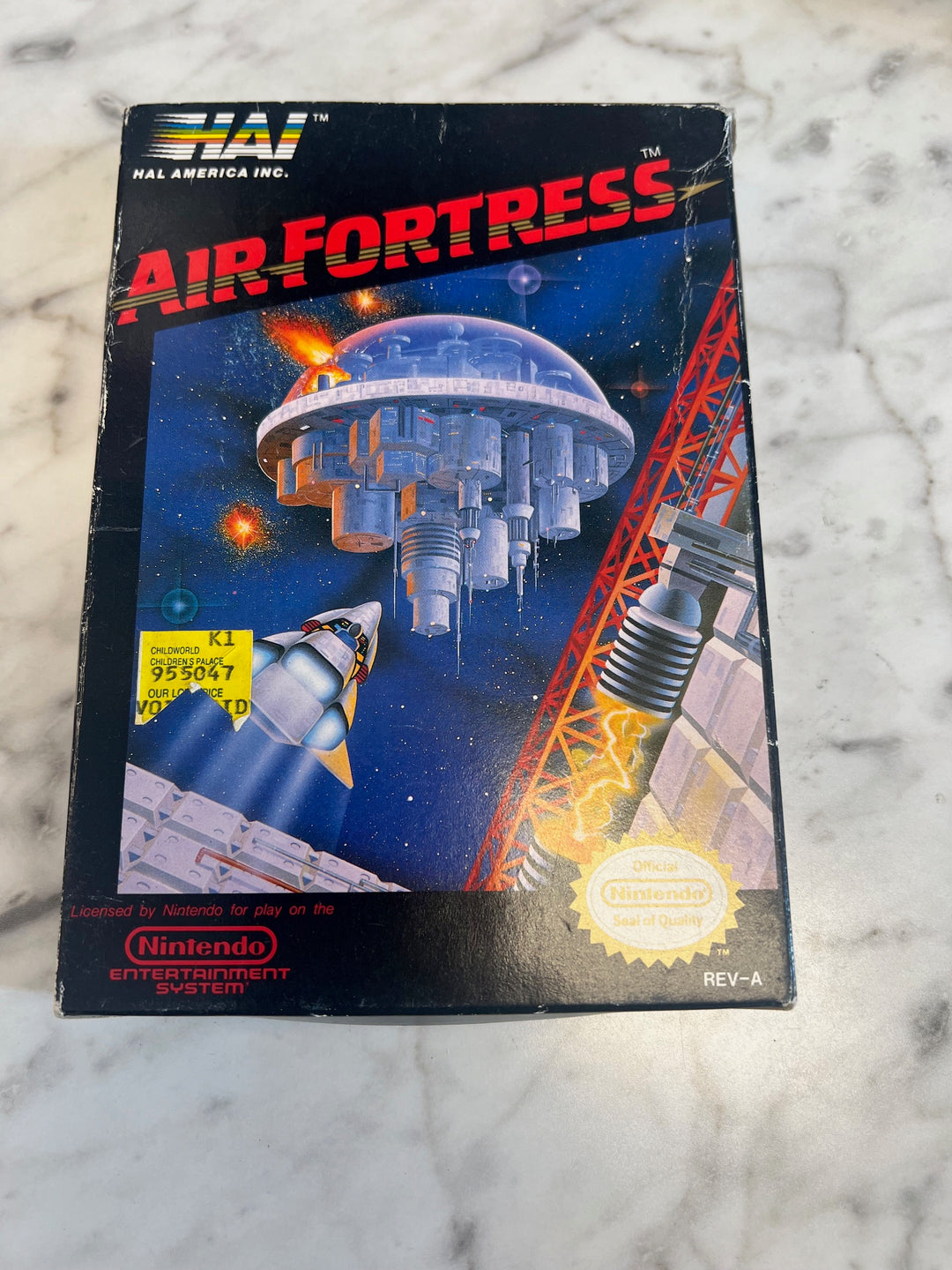 Air Fortress NES Nintendo Entertainment System BOX ONLY NO GAME CO91224