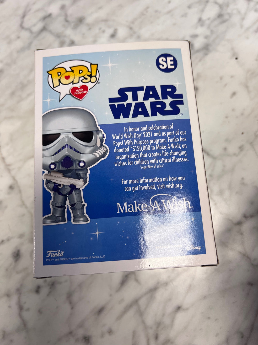 Funko Pop! Stormtrooper SE Star Wars Gamestop Exclusive Make a Wish FP92425