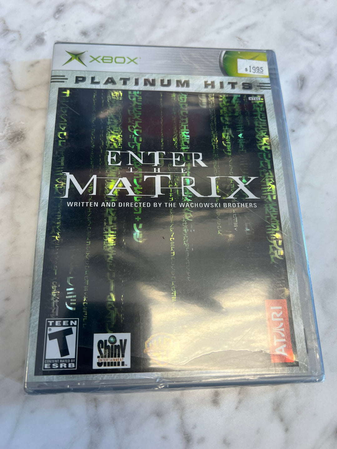 Enter the Matrix Platinum Hits (Microsoft Xbox, 2003) Brand New Sealed DN62524