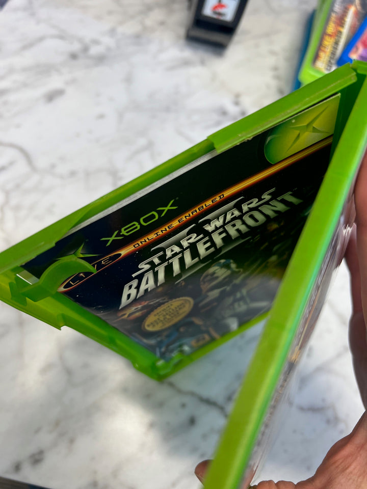 Star Wars Battlefront II Original Xbox CASE AND MANUAL ONLY CO63025