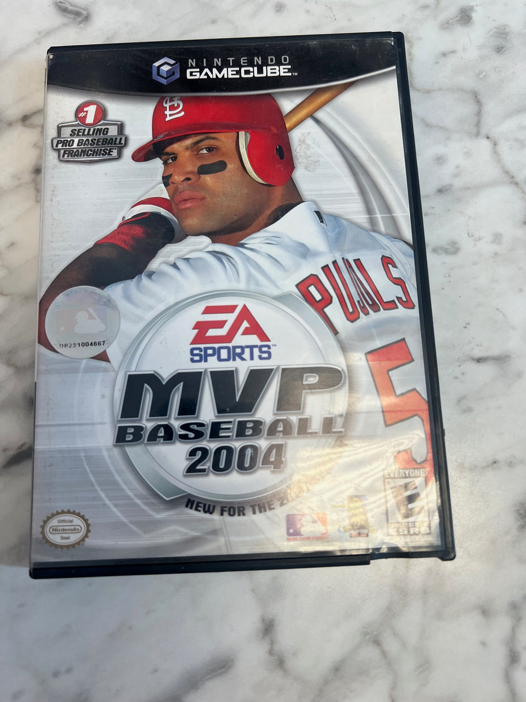 MVP Baseball 2004 Nintendo Gamecube CASE and MANUAL ONLY CO91224