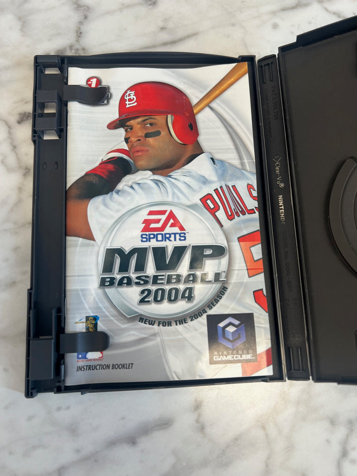 MVP Baseball 2004 Nintendo Gamecube CASE and MANUAL ONLY CO91224