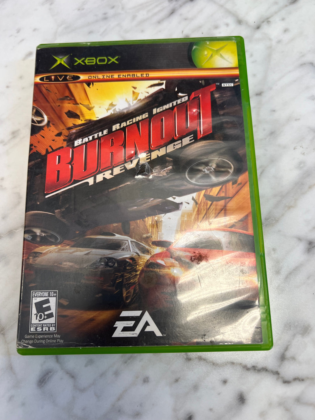 Burnout Revenge Original Xbox CASE AND MANUAL ONLY CO63025
