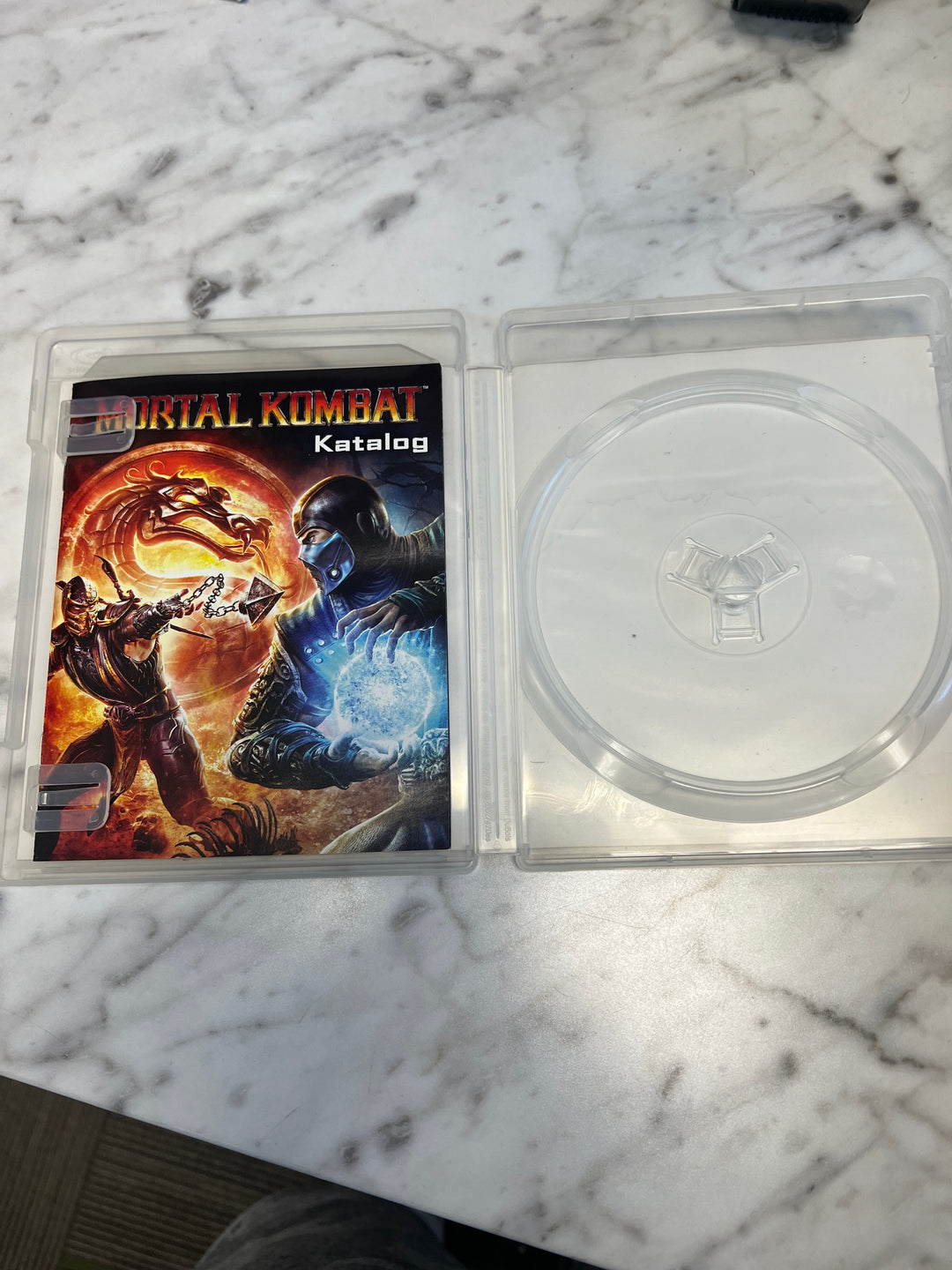 Mortal Kombat for PS3 Playstation 3 CASE AND MANUAL ONLY CO63025